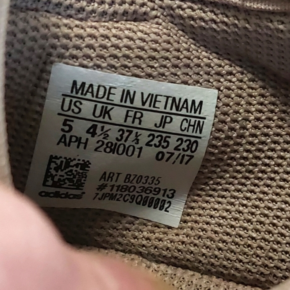 Adidas Lavender Tubular Ortholite Big Kids Size 6 Lightweight Running Shoe - Picture 7 of 7